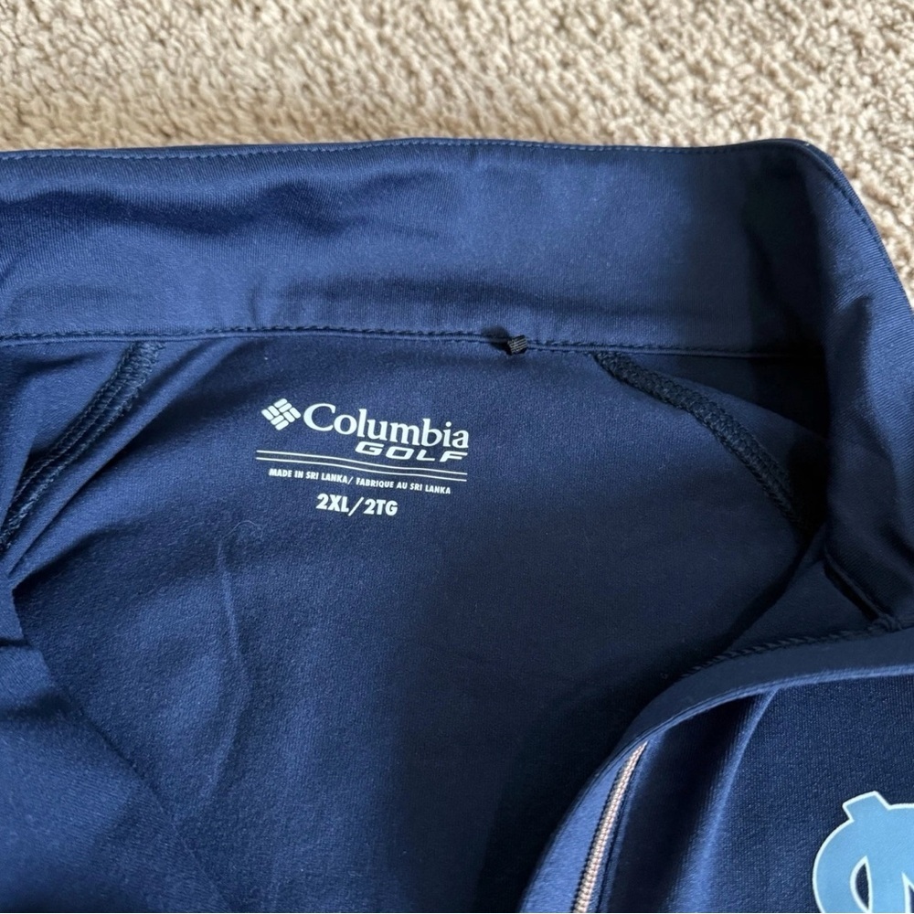 Columbia Golf Navy Blue Pullover - Picture 3 of 4